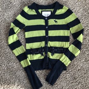 Abercrombie & Fitch stripped cardigan. Size XS
